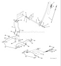 Page G Diagram and Parts List for 2448 YTH  96015000102 -2005-03 Husqvarna Lawn Tractor