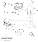 Page E Diagram and Parts List for 2448 YTH  96015000103 -2005-03 Husqvarna Lawn Tractor