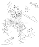 Page F Diagram and Parts List for 2448 YTH  96015000103 -2005-03 Husqvarna Lawn Tractor