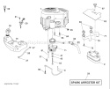 Page E Diagram and Parts List for 2448T YTH  96043000800 -2006-03 Husqvarna Lawn Tractor