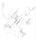 Page G Diagram and Parts List for 2454 YTH  96042004800 -2007-04 Husqvarna Lawn Tractor