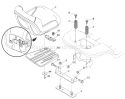 Page H Diagram and Parts List for 2454 YTH  96043003400 -2006-12 Husqvarna Lawn Tractor
