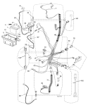 Page D Diagram and Parts List for 2454 YTH  96043003401 -2006-12 Husqvarna Lawn Tractor