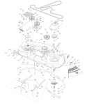 Page F Diagram and Parts List for 2454 YTH  96043003401 -2006-12 Husqvarna Lawn Tractor