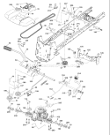 Page C Diagram and Parts List for 2454 YTH  96043003402 -2008-02 Husqvarna Lawn Tractor