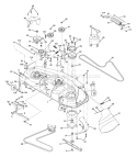 Page F Diagram and Parts List for 2748 YTH  96013001000 -2004-12 Husqvarna Lawn Tractor