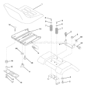 Page H Diagram and Parts List for 2748 YTH  96013001000 -2004-12 Husqvarna Lawn Tractor