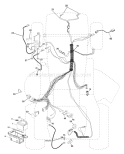 Page D Diagram and Parts List for YTKH 1542 XPB 954568465 -2004-03 Husqvarna Lawn Tractor