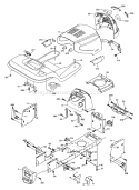 Page A Diagram and Parts List for YTKH 1848 XPA 954568489 -2003-11 Husqvarna Lawn Tractor