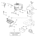 Page E Diagram and Parts List for YTKH 1848 XPA 954568489 -2003-11 Husqvarna Lawn Tractor