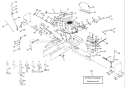 Page L Diagram and Parts List for YT120 YT 120 1990-01 Husqvarna Lawn Tractor