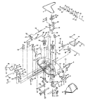 Page J Diagram and Parts List for YT120 YT 120 HVAR -1990-03 Husqvarna Lawn Tractor