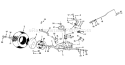 Part Location Diagram of 532124162 Husqvarna Transaxle, 6 Speed, Model No.4360-19