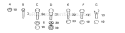Page B Diagram and Parts List for YT120 YT 120 HVAR -1990-03 Husqvarna Lawn Tractor