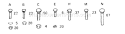 Page B Diagram and Parts List for YT125 YT 125 1990-01 Husqvarna Lawn Tractor