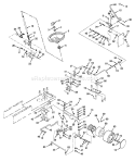 Part Location Diagram of 532108196 Husqvarna Bracket, Control Rod