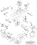 Part Location Diagram of 532132765 Husqvarna Control.Throttle/Choke