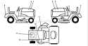 Page C Diagram and Parts List for YT150 YT 150 HCA -954840021 -1996-01 Husqvarna Lawn Tractor
