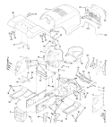 Part Location Diagram of 532146959 Husqvarna Panel Dash Right Hand