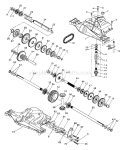 Part Location Diagram of 532106846 Husqvarna Assembly, Kit, Input Shaft