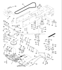 Part Location Diagram of 532131487 Husqvarna Arm Shift Transaxle