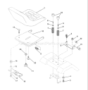 Page I Diagram and Parts List for YT150 YT 150 HCB -954840021 -1996-04 Husqvarna Lawn Tractor