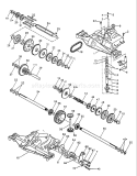 Page C Diagram and Parts List for YT160 YT 160 HU1642A -1993-01 Husqvarna Lawn Tractor