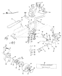 Page D Diagram and Parts List for YT161H YT 161 H H16H44B -127589 -1990-11 Husqvarna Lawn Tractor
