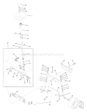 Page J Diagram and Parts List for YT180 YT 180 954140009A -1997-01 Husqvarna Lawn Tractor