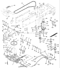 Part Location Diagram of 532139991 Husqvarna Console Shift