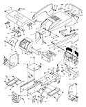 Part Location Diagram of 532145151 Husqvarna Dash Extension