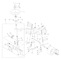 Part Location Diagram of 532145207 Husqvarna Bushing Strg Angle 3/4