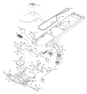 Part Location Diagram of 532198403 Husqvarna Parking Brake Handle