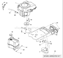 Page E Diagram and Parts List for YT1942T YT 1942 T 96043000300 -2006-05 Husqvarna Lawn Tractor