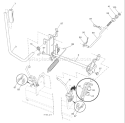 Page G Diagram and Parts List for YT1942T YT 1942 T 96043000300 -2006-05 Husqvarna Lawn Tractor