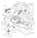 Part Location Diagram of 539109582 Husqvarna Support Plate, Black