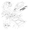 ChassisFrame For Units Before 0752Xxxxx Diagram and Parts List for Z4824 2012-07 - 968999512 Husqvarna Lawn Tractor