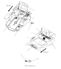 Decals Diagram and Parts List for Z4824 2012-07 - 968999512 Husqvarna Lawn Tractor