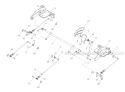 Mower LiftDeck Lift Diagram and Parts List for Z4824 2012-07 - 968999512 Husqvarna Lawn Tractor