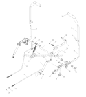 Steering Diagram and Parts List for Z5426 2012-07 - 968999508 Husqvarna Lawn Tractor