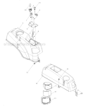 Ignition System Diagram and Parts List for Z5426 2012-07 - 968999508 Husqvarna Lawn Tractor