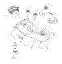 Part Location Diagram of 539114046 Husqvarna Deck W/Decals, 54"