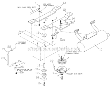 Part Location Diagram of 539105073 Husqvarna PIPE 3/8 X 1.5 NPT