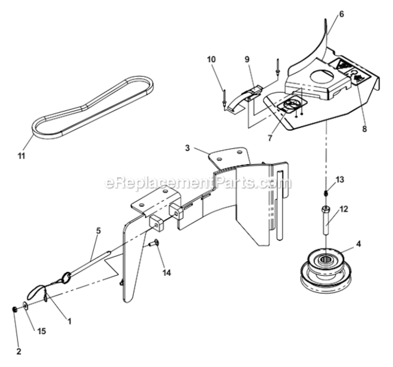 Page Y Diagram and Parts List for IZ5225TXPKOA 968999307 Husqvarna Lawn Mower