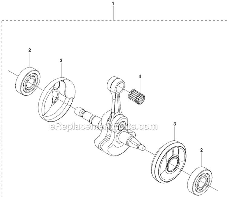 Page F Diagram and Parts List for K970  Husqvarna Concrete Saw