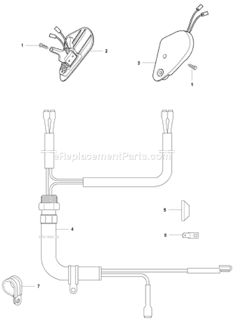 Page M Diagram and Parts List for K1250RAIL K 1250 Rail 2007-01 Husqvarna Concrete Saw