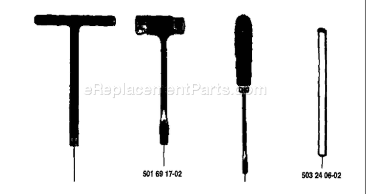 Page M Diagram and Parts List for K185 K 185 1987-01 Husqvarna Concrete Saw
