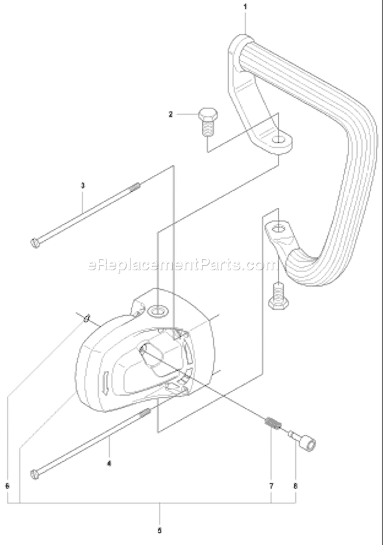 Page E Diagram and Parts List for K3000ELECTRIC K 3000 Electric 2007-01 Husqvarna Concrete Saw