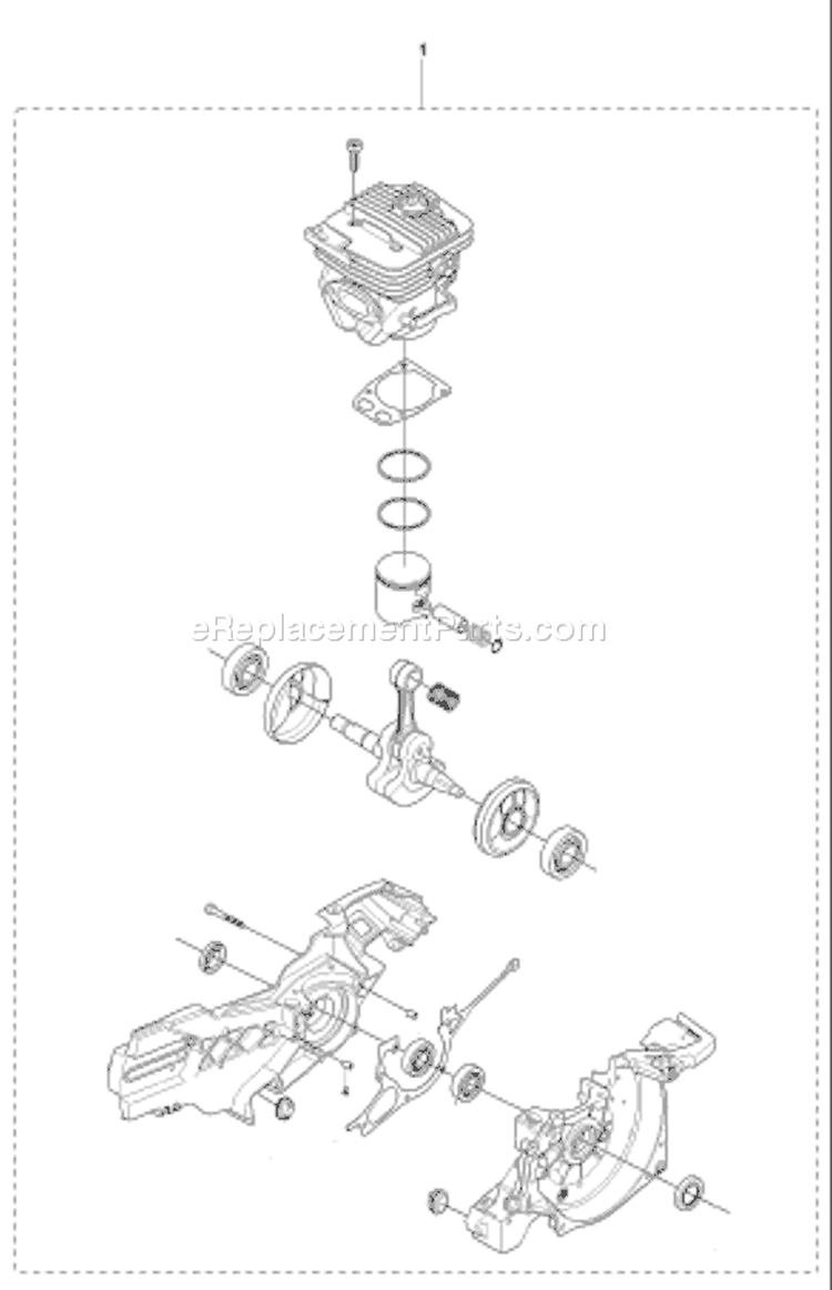 Page I Diagram and Parts List for K960 K 960 2007-07 Husqvarna Concrete Saw