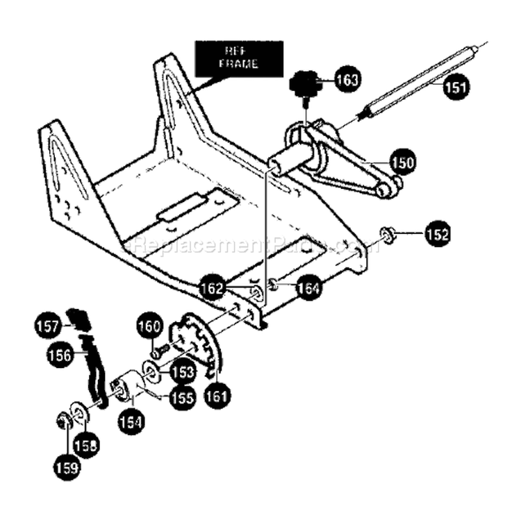 Page F Diagram and Parts List for LE389 LE 389 1996-11 Husqvarna Edger